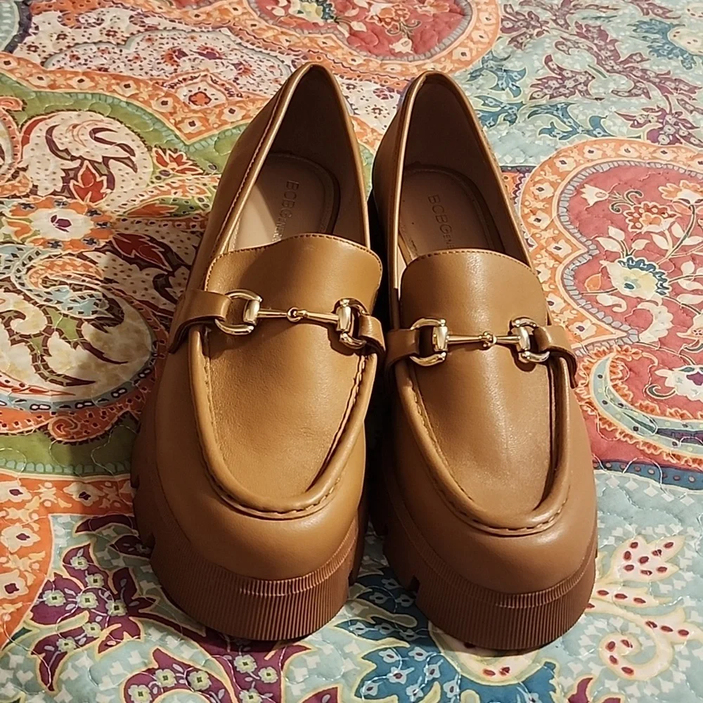 BCBGeneration Women's Raylin Slip On Platform Loafer